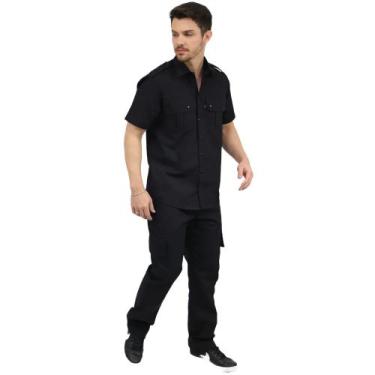 Imagem de Calça Tática Masculina 1/2 elástico - DEMORGAN, Preto, P