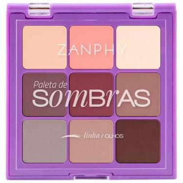 Imagem de Paleta Sombra Zanphy Linha Olhos - Ref. 02