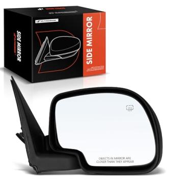 Imagem de A-Premium Espelho retrovisor elétrico lateral do passageiro - compatível com Chevrolet Silverado 1500, Tahoe, Suburban 2500 e GMC Sierra 3500, Yukon e Cadillac - Espelho retrovisor externo externo