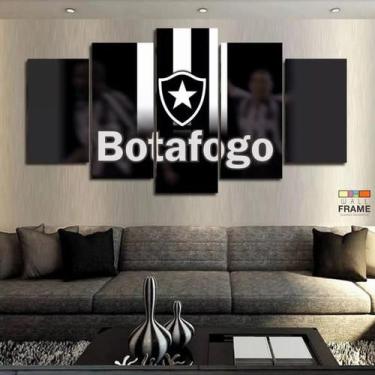 Imagem de Quadros Decorativos Botafogo 63x130mt em Tecido - Wall Frame