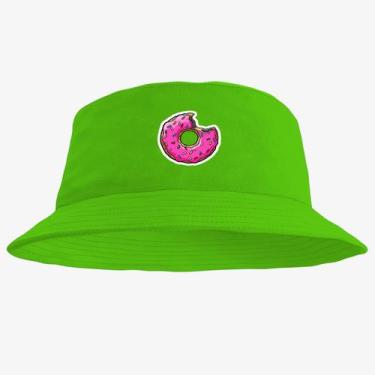 Imagem de Chapéu Bucket Hat Estampado Bolacha - MP Moda Masculina, Único, Verde