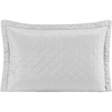 Imagem de Porta Travesseiro matelado 70cm x 50cm Avulso branco - Florenza Enxova