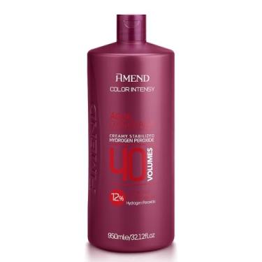 Imagem de Água Oxigenada Cremosa Amend Color Intensy, Descolore E Auxilia No Tingimento Dos Cabelos, Uso Profissional, Promover A Oxidação Nos Processos De Coloração Ou Descoloração (40 volumes, 950ml)