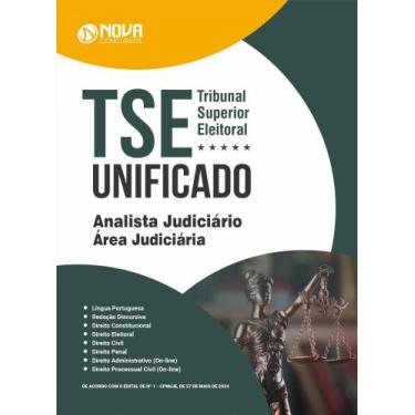 Imagem de Apostila TSE Unificado 2024 Analista Judiciário - Área: Judiciária - N