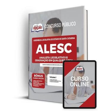 Imagem de Apostila ALESC - Analista Legislativo III - Graduação em Qualquer Área