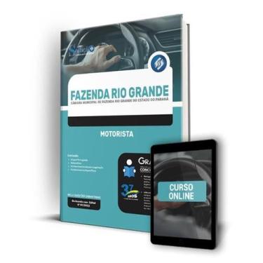 Imagem de Apostila Câmara de Fazenda Rio Grande - PR - Motorista - Editora Soluç
