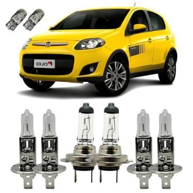 Imagem de Lâmpadas Originais 3200K Fiat Palio G5 Alto Baixo Milha T10 - Autovex 