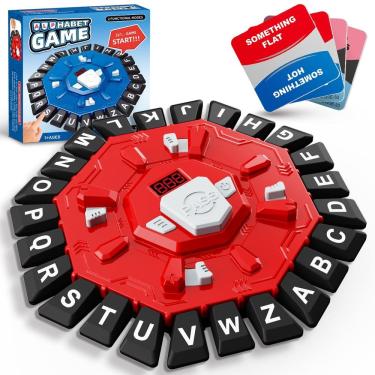 Imagem de Jogo de tabuleiro Resflycheng Word Game com temporizador digital (2 modos)