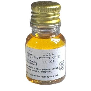 Imagem de Cola Spirit Gum verniz spirit gum para perucas e laces 10ml - Genérica