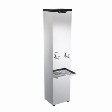 Imagem de Bebedouro Refrigerado Industrial Inox De Coluna 50L 2 Torneiras Geladas BI50L 220V