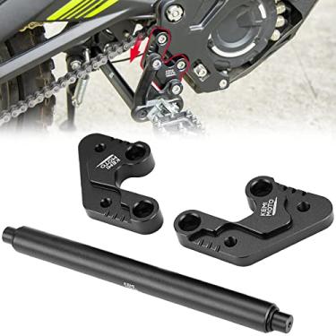 Imagem de KEMIMOTO Kits De Suportes Extensão Para Estribos Compatíveis Com Sur-Ron Light Bee X E S X260 X160 Segway Bicicleta Elétrica Trilha, Extensores Surron, Pretos