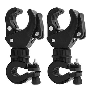 Imagem de YOUTHINK Equipamento de Ciclo 2pcs Bicicleta Suporte de Luz 360 Graus de Lanterna Rotativa para Motociclistas e