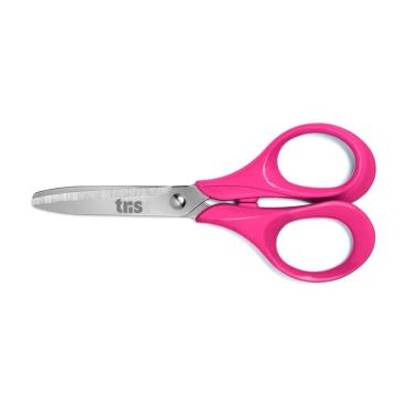 Imagem de Tesoura Escolar Tris 13cm Rosa