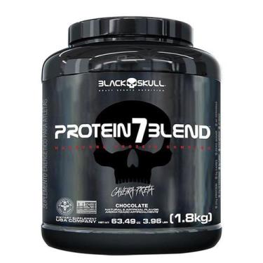 Imagem de Protein 7 Blend 1,8 Kg - Black Skull (amendoim), AMENDOIM, 1,8 KG