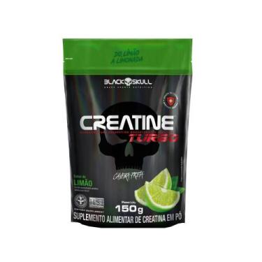 Imagem de Creatina Mono-hidratada Black Skull Creatine Turbo - em Pó 150g Limão