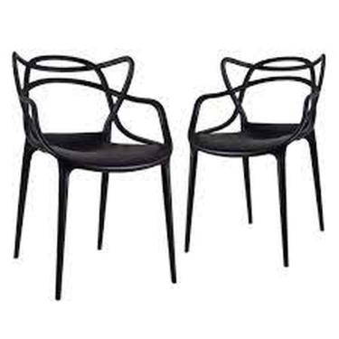 Imagem de Kit Com 2 Cadeiras Allegra Master Preta
