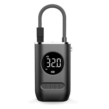 Imagem de Compressor de Ar Digital Portátil e Recarregável – Calibragem Precisa em Qualquer Lugar!