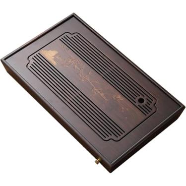 Imagem de Chá Gongfu, Armazenamento De Água Chinês Draige Gongfu Chá Servindo, Decoração De Casa Conjunto De Mesa De Chá De Madeira Para Casa De Chá Servir Escritório Em Casa, L