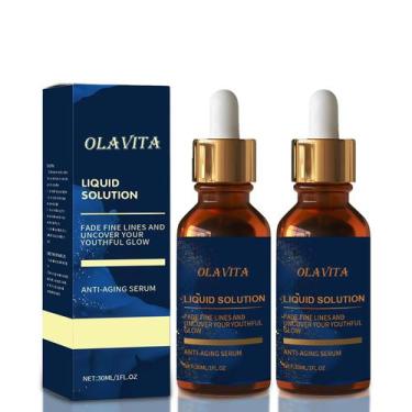 Imagem de Sérum facial OLAVITA líquido antienvelhecimento com vitamina C, E e re