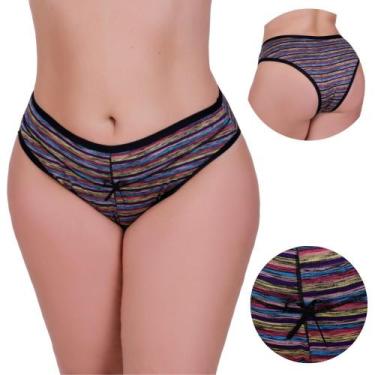 Imagem de Kit 3 Calcinha Plus Size Confortável Firmadora Grande Firmadora - NAKA