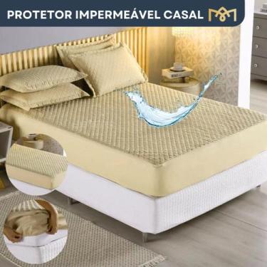Imagem de Capa De Colchão Protetor Impermeável Matelado Casal Antialérgico Antiá