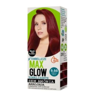 Imagem de Tonalizante Max Glow Vermelho Cereja 6.66 - NOVEX