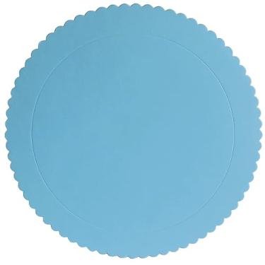 Imagem de Prato Cake Board Prato Para Bolo 15cm Redondo Festas SilverChef (1, Azul)