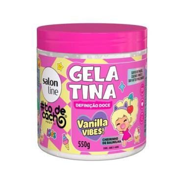 Imagem de Gelatina Salon Line Vanilla Vibes todecachos Kids 550g