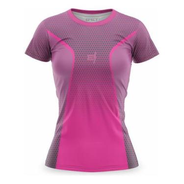 Imagem de Camiseta Feminina Blusa Academia Treino Fitness Proteção Uv - Efect, J