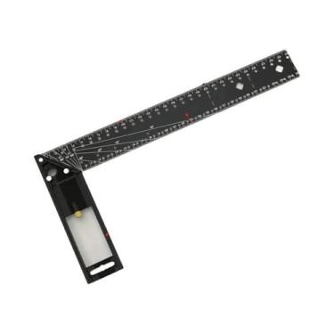Imagem de Régua De Marcação De Precisão Em Ângulo Reto 30 40CM 45 90 Graus Ferra