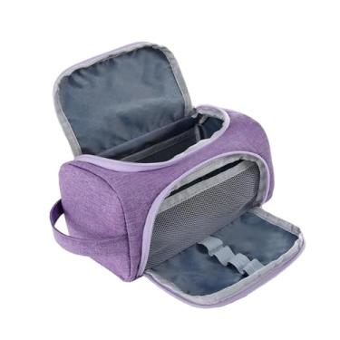 Imagem de Ioensy Estojo grande para lápis, organizador de escritório, bolsa para material escolar, estojo leve e simples para canetas marcadoras, de armazenamento para, Tolet