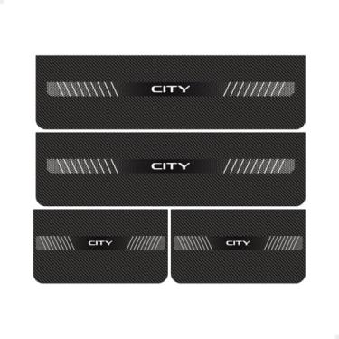 Imagem de SPORTINOX, Soleira Da Porta Para City Hatch Sedan 2025 Fibra De Carbono