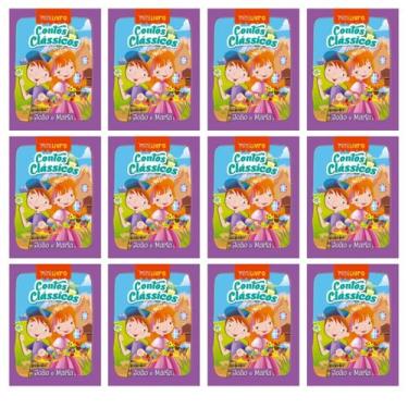 Imagem de Kit 25 Mini Livros Conto Classico Infantil - Joao e Maria - Ciranda Cu