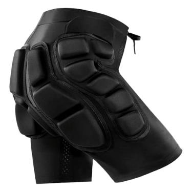 Imagem de YIJU Shorts acolchoados para skate, protetor de cóccix de EVA, equipamento de proteção para skate, esqui, motocross e bicicleta, Xk