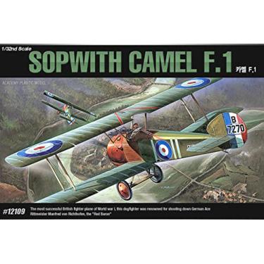 Imagem de Academy Kit de modelo de plástico militar Sopwith Camel F.1 12109 NIB /ITEM#G839GJ UY-W8EHF3163451