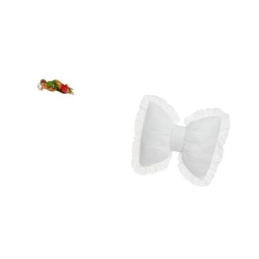 Imagem de Fenteer Escultura Decorativa de Resina de José para Mesa, com Almofada de Laço Charmosa. Móvel Moderno para Casa, Sofá Confortável Ao Lado Da Cama para Escrit