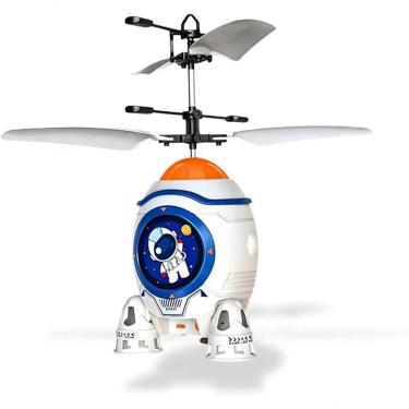 Imagem de Foguete Infantil Com Sensor Luz Mini Recarregável