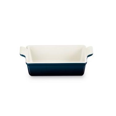 Imagem de TRAVESSA LE CREUSET HERITAGE RETANGULAR EM CERÂMICA 26CM AZUL NUIT 71102261290001 Azul Nuit