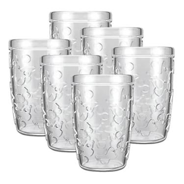 Imagem de Jogo Copo Aurora 270ml 6 Unid Sucos Refrigerantes Agua Cha