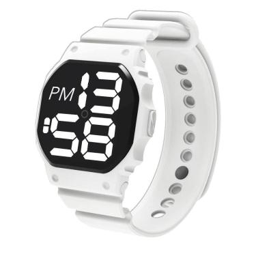 Imagem de Relógio Digital Esporte Bracelete Led Adulto Infantil Barato