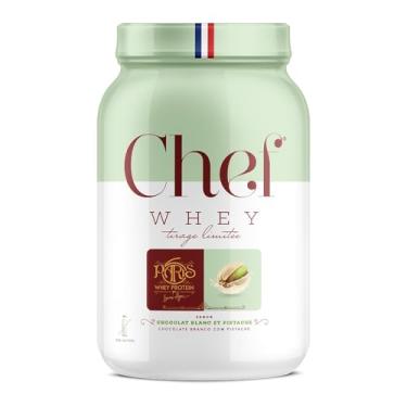 Imagem de Whey Protein Zero Lactose Paris 6 800g - Chef Whey (800g, Chocolate Branco com Pistache)