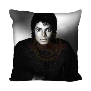 Imagem de Capas De Almofada Personalizadas Michael Jackson Super Star Com Zíper 