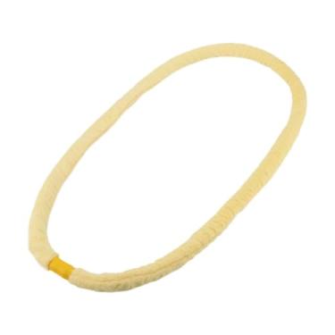 Imagem de menolana Aro de exercícios com peso macio para adultos, aparelho circular para exercícios abdominais, tonificação da cintura, 2,5 kg (5,5 lb), ideal para, Amarelo