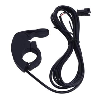 Imagem de RiToEasysports Acelerador de Polegar, Acelerador de Scooter Elétrico Abs, de Dedo Com Conector para Guiador de 22.2mm