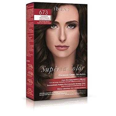 Imagem de Amend Color Intensy Coloração 50g - 6.73 - LOURO ESCURO MARROM DOURADO