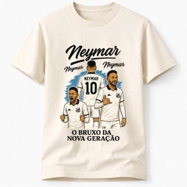 Imagem de Camiseta Masculina Estampada Craque Técnico da Nova Geração Algodão Ca