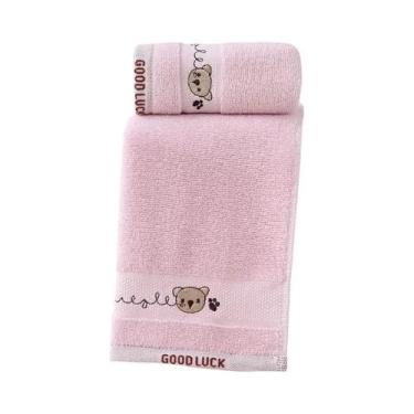 Imagem de Toalhas De Bebê Em Algodão Com Estampa De Urso Cartoon, Toalha De Banh