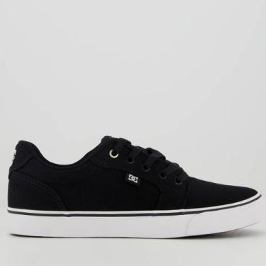 Imagem de Tênis DC Anvil TX LA TN Preto e Branco, 39