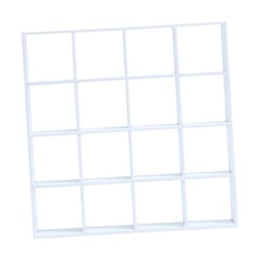 Imagem de MotiveTech Prateleira de exibição para casa de bonecas em escala 1:12, mini prateleira de exibição, faça você mesmo, decorações realistas, presente, móveis de