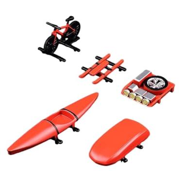 Imagem de Esquirla Acessórios para teto de carro em escala 1/64, enfeite para cenário, item colecionável, decoração, adereço fotográfico simulado, miniaturas.